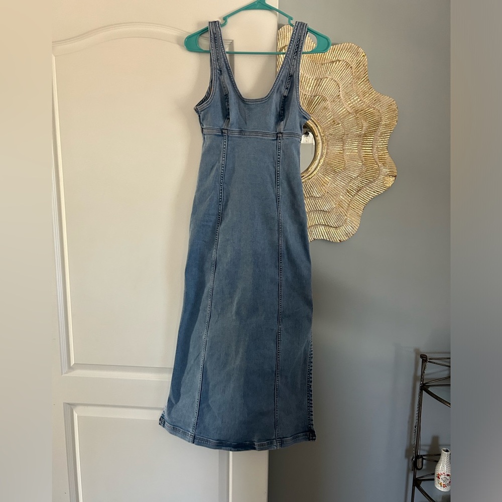 NWT!  American Eagle denim dress never worn!!!  Size 00.
